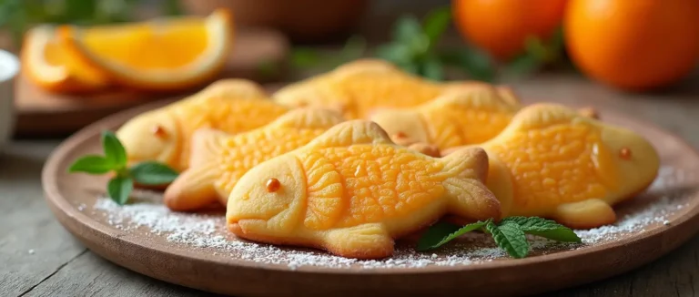 orange fish cookies recipe